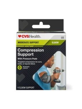 CVS Moderate Compression Support Elbow
Pads Medium